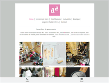 Tablet Screenshot of design-a2.fr
